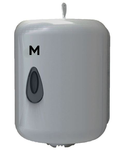 [MPH27433] Centre Feed Towel Dispenser - Silver, 1 Roll Capacity (Each)