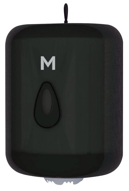 [MPH27435] Centre Feed Towel Dispenser - Black, 1 Roll Capacity (Each)
