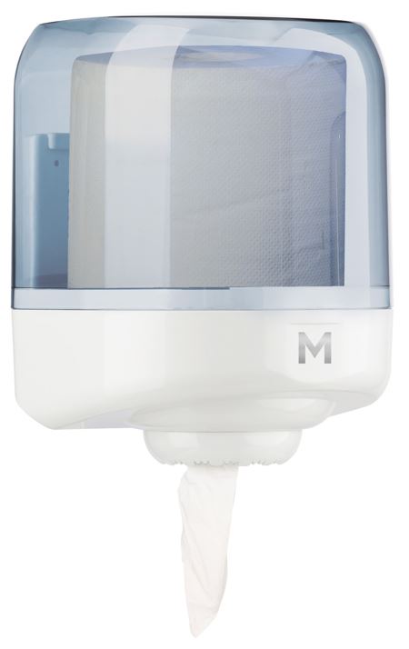 Centre Feed Dispenser - Transparent, 1 Roll Capacity (Each)