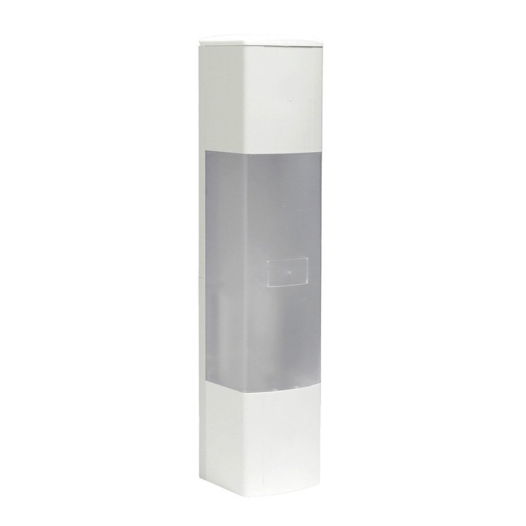 [MPH16485] Tower Adjustable Cup Dispenser - White, 70 Cup Capacity *Fits: 6oz / 8oz Cups (Each)