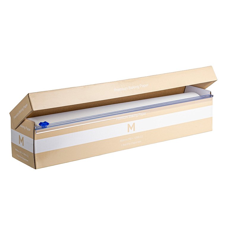 [MPH38600] Premium Baking Paper Dispenser - White, 450mm x 120m, 45gsm *230C° Resistance (Roll)