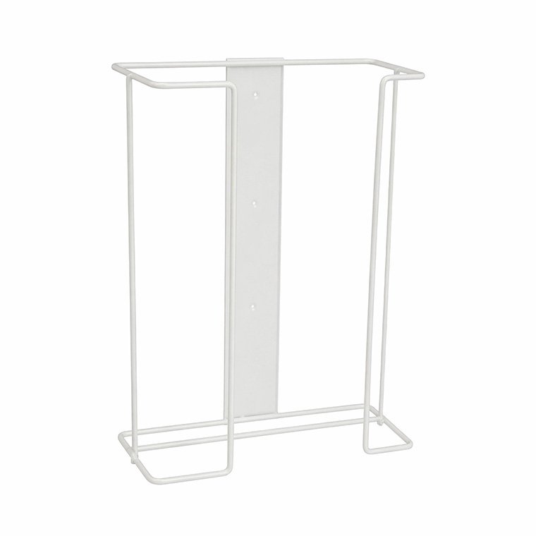 Triple Wire Glove Holder - White, 285mm x 90mm x 360mm (Each)