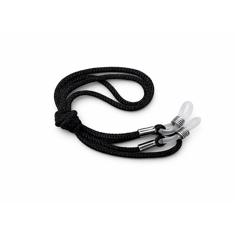 [MPH30196] Base Safety Glasses Strap - Black, Elastic Secure (Each)