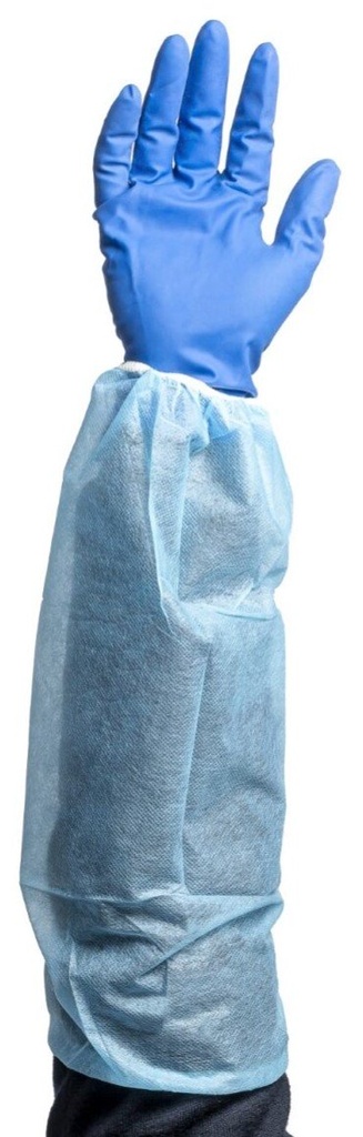 Polypropylene Sleeve Covers - Blue, 200mm x 400mm, 25gsm (Box of 400 Sleeves)