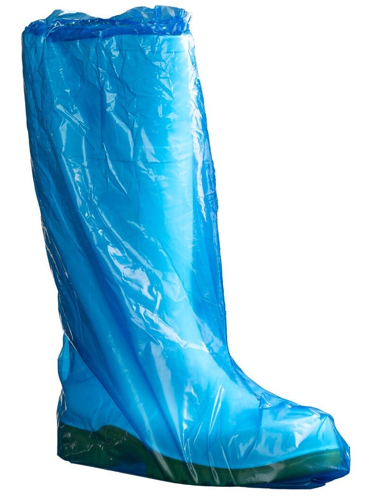 [MPH30915] Polyethylene Boot Covers - Blue, 510mm, 70mu (Box of 250 Covers)