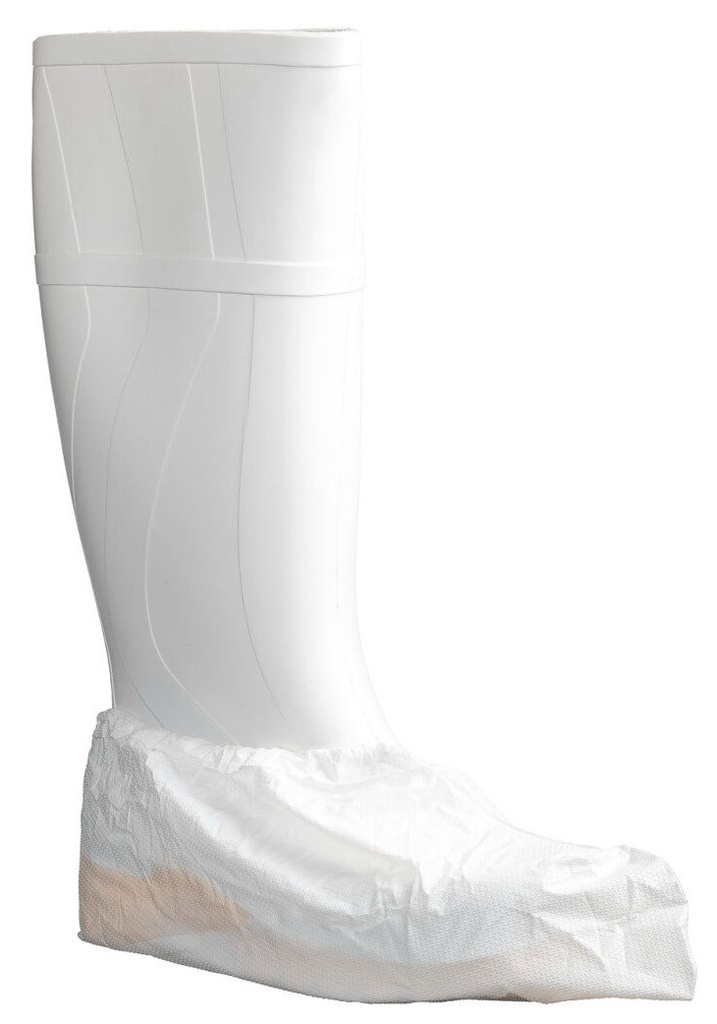 [MPH30918] Laminated CPE Shoe Covers - White, 200mm x 400mm *Double Lined Sole* (Box of 160 Covers)
