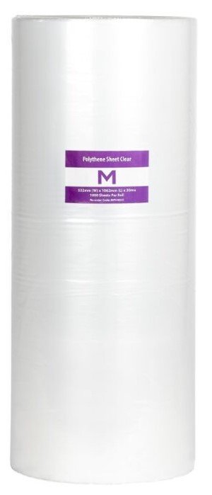 [MPH4035] Polyethylene Perforated Sheet - Clear, 532mm x 1062mm x 30mu (Roll)