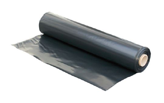 [MPH4180] Polyethylene Builders Film Roll - Black, 1m/4m x 25m x 250mu 100% Recycled (Roll)