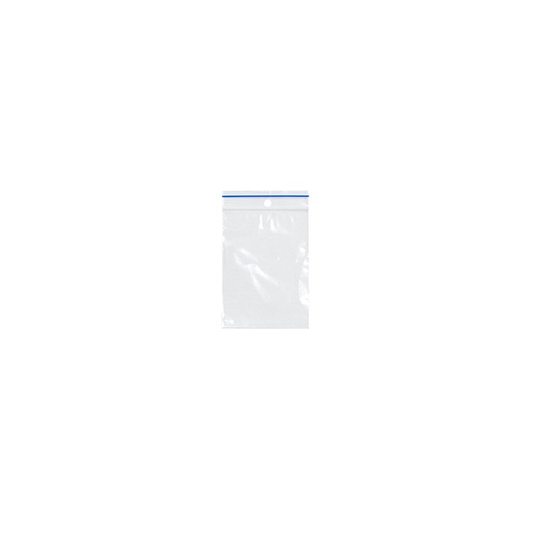 [MPH3040] FP Resealable Polyethylene Bag - Clear, 75mm x 100mm x 40mu (Pack of 1000 Bags)