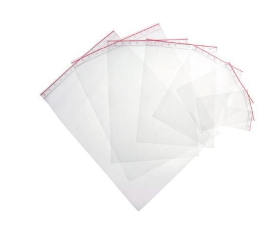 [MPH3110] FP Resealable Polyethylene Bag - Clear, 155mm x 230mm x 40mu (Pack of 500 Bags)