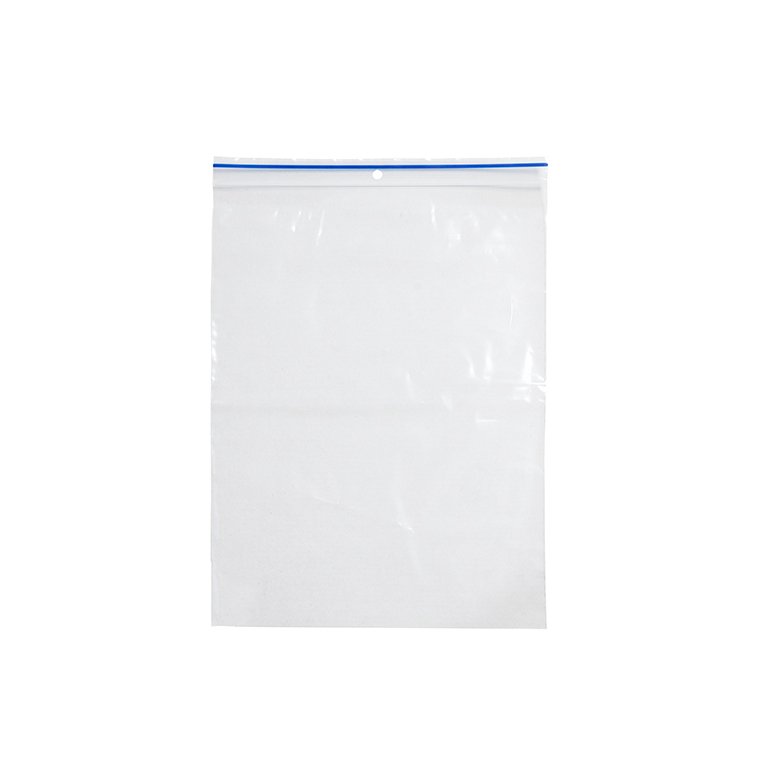 FP Resealable Polyethylene Bag - Clear, 230mm x 305mm x 50mu (Pack of 250 Bags)