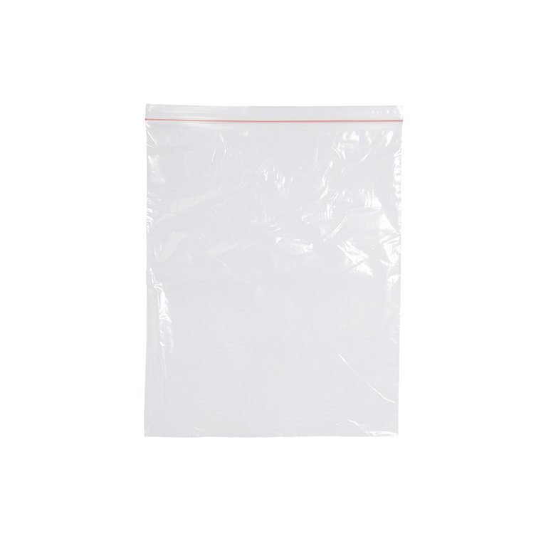 FP Resealable Polyethylene Bag - Clear, 255mm x 305mm x 50mu (Pack of 250 Bags)
