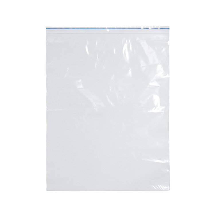 FP Resealable Polyethylene Bag - Clear, 305mm x 380mm x 50mu (Pack of 250 Bags)