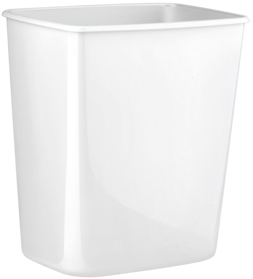 [MPH2972] Rectangle Bin 8L - White, 8L Capacity (Each)