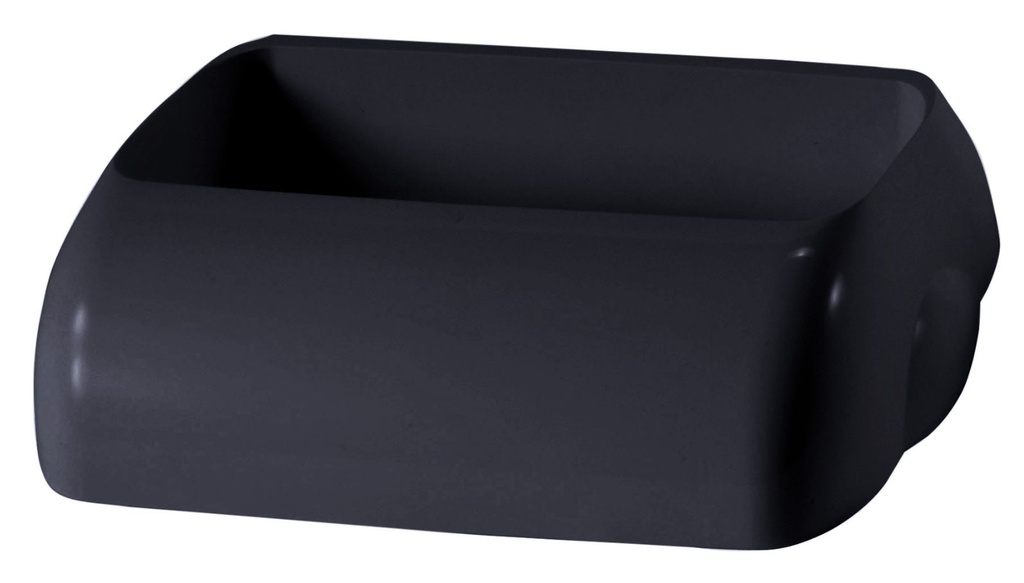 [MPH2994] Wall Mount Bin 23L Hidden Lid - Black, Hidden Design (Each)