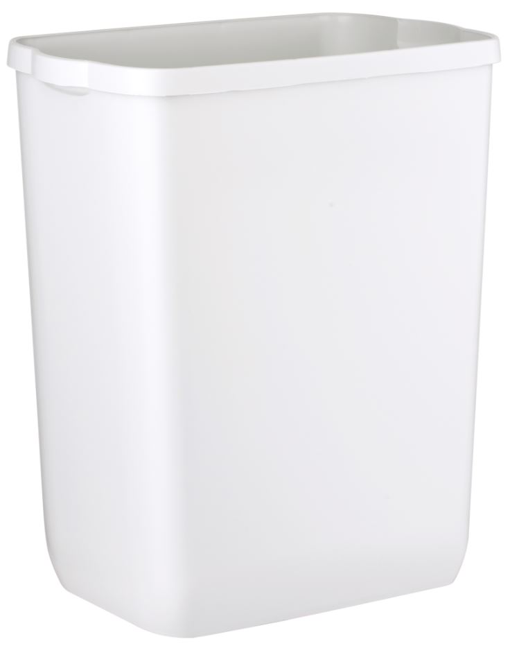 Wall Mount Bin 42L - White, 42L Capacity (Each)