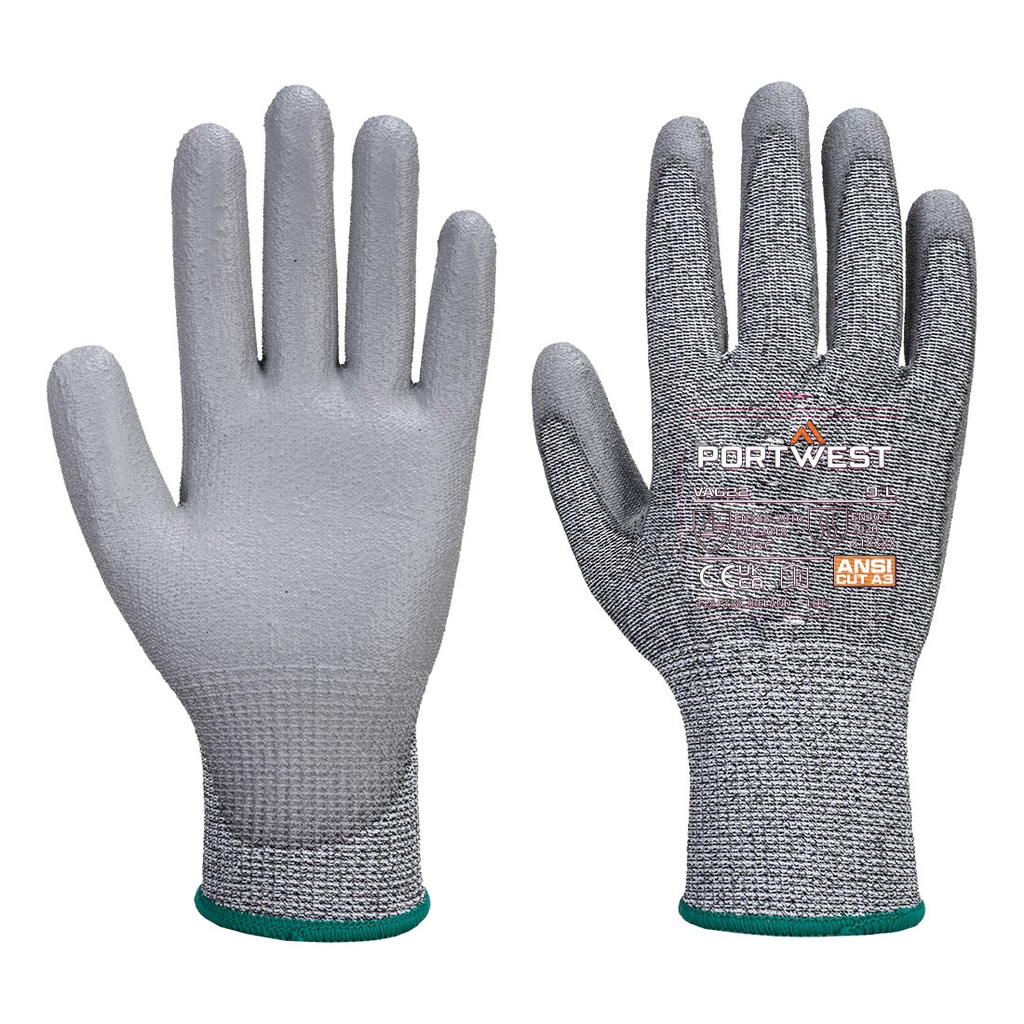 [A622G7RXS] MR Cut PU Palm Glove (XS)