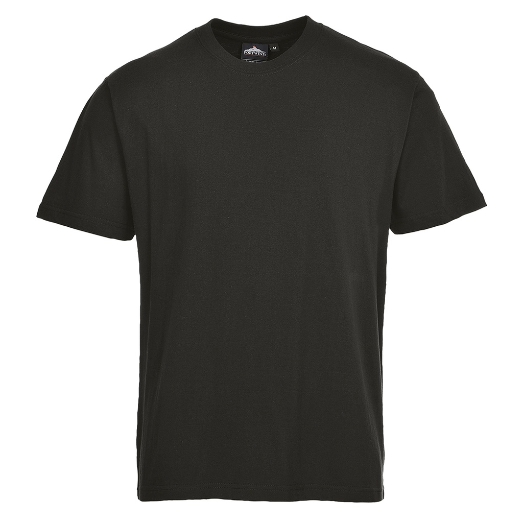 [B195BKRXS] Turin Premium T-Shirt (Black, XS)