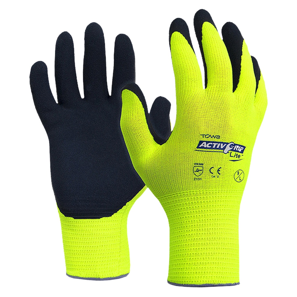 Glove ActivGrip LITE with Latex Microfinish Coating - Pack of 12
