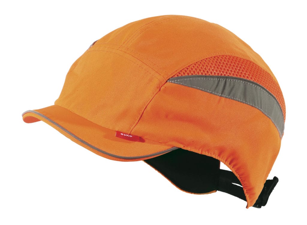 [EBCS-HO] ESKO Bump Cap Short Peak - Hi Vis (Orange)