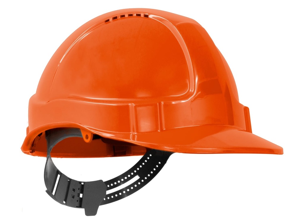 TUFF-NUT Hard Hat, Short Peak, Vented, 6-point PinLock harness