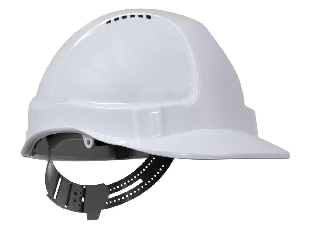 TUFF-NUT Hard Hat, Short Peak, Vented, 6-point PinLock harness