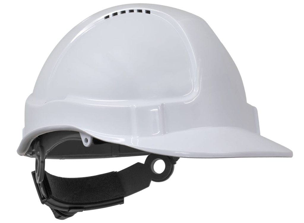TUFF-NUT Hard Hat, Short Peak, Vented, 6-point Ratchet harness