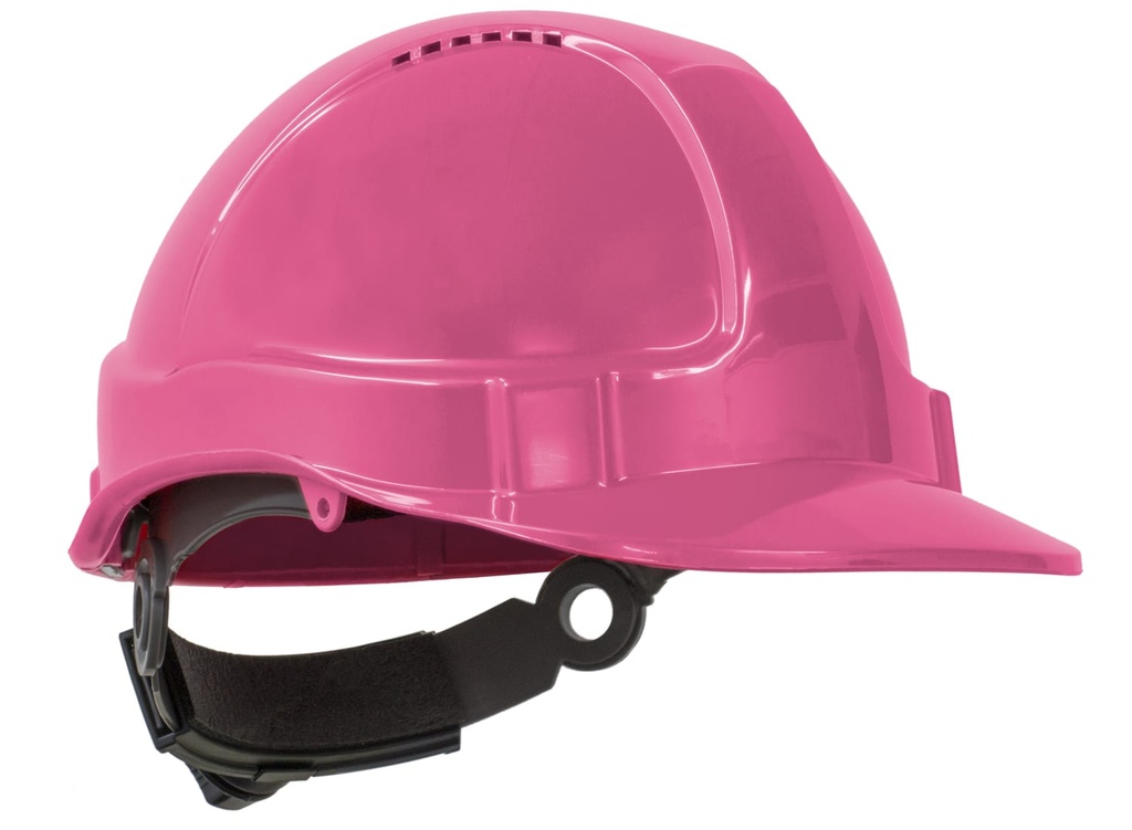 TUFF-NUT Hard Hat, Short Peak, Vented, 6-point Ratchet harness