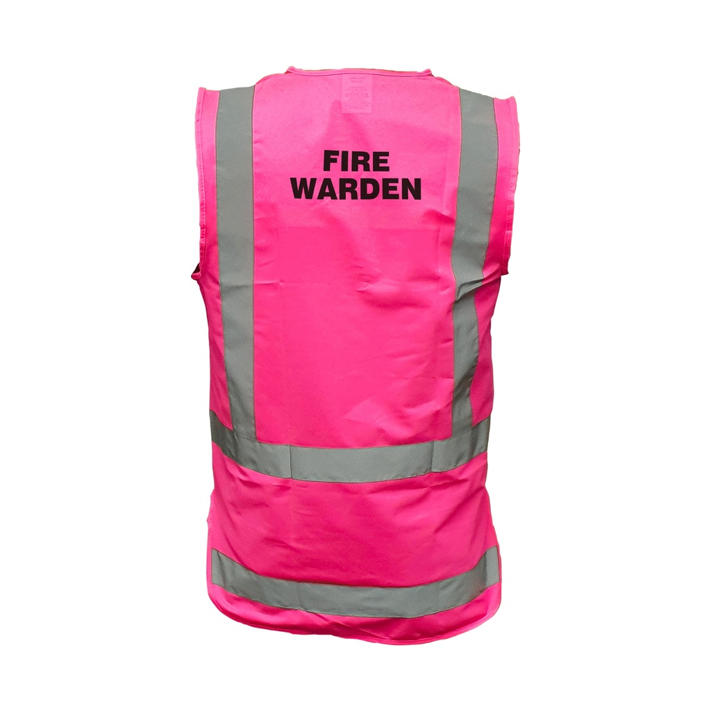 ESKO Fire Warden Safety Vest - Pack of 5