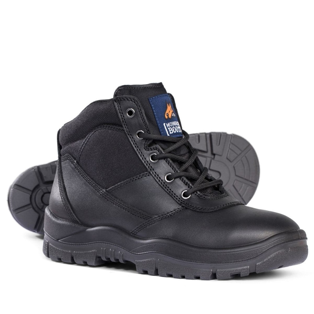 [M260020-BK-06] 260020 Oil Kip Leather Lace Up Safety Boot (6)