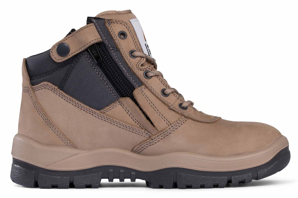 [M261060-ST-06] 261060 Leather Safety Boot With Zip Side (6)