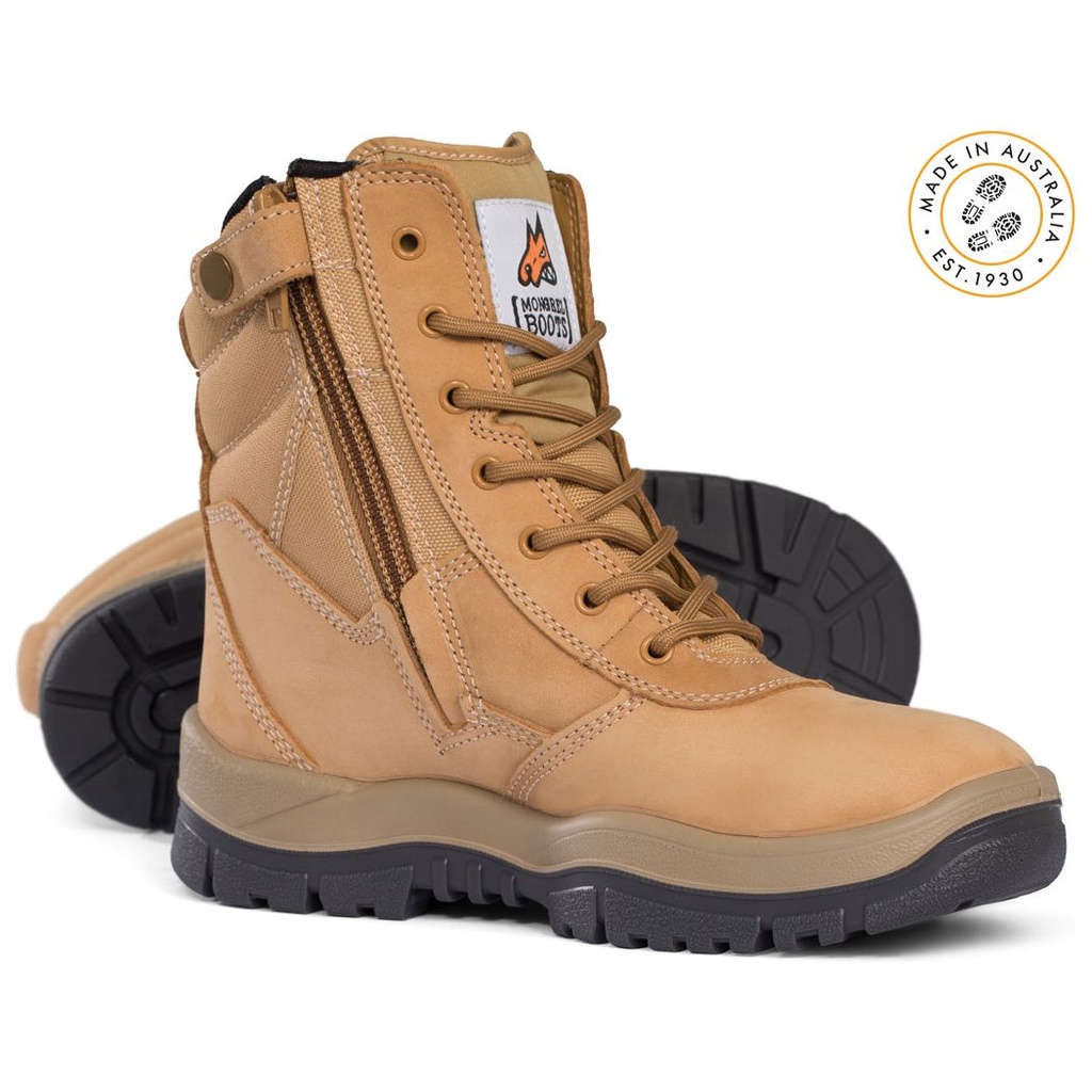[M961050-WH-06] 961050 Non Safety - Zip Side Boot (6)