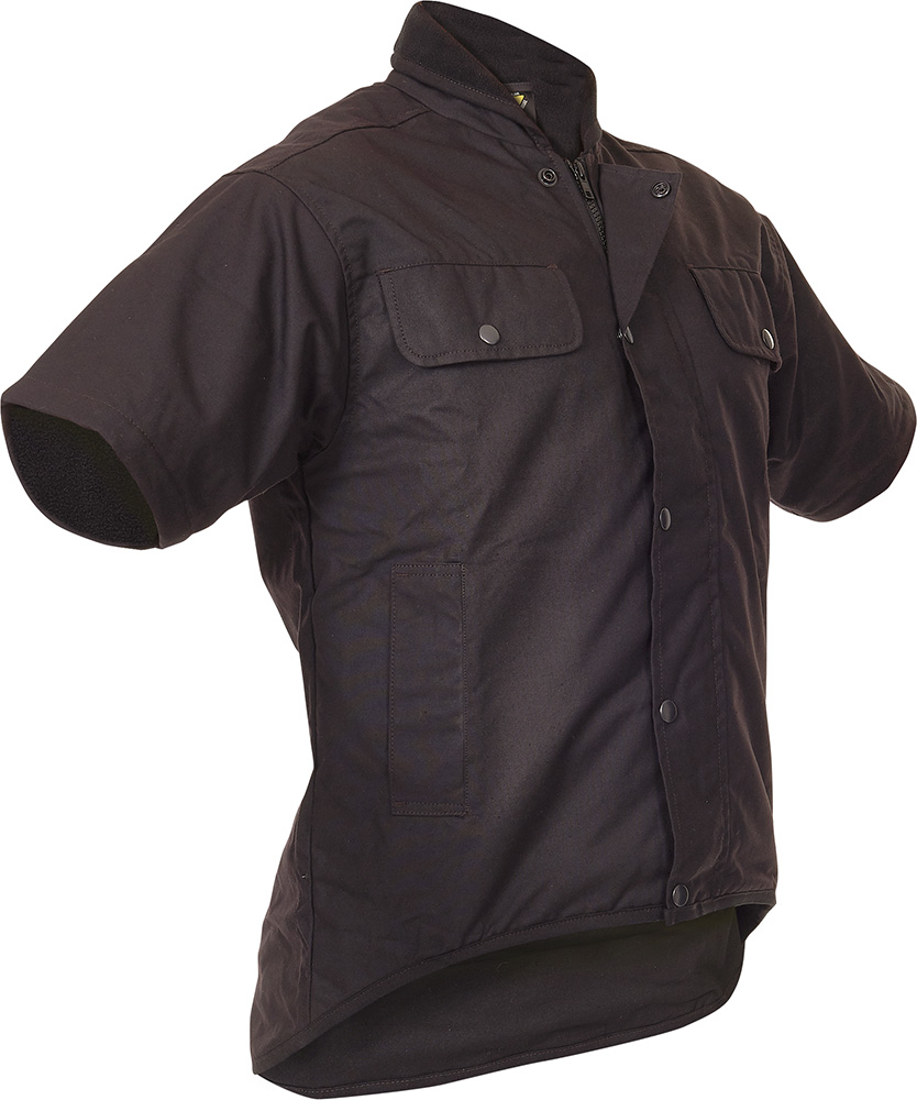 Caution Oilskin Short Sleeve Vest