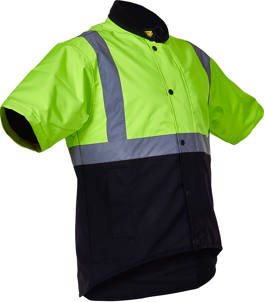 Caution D/N Oilskin Short Sleeve Vest (PCO1350-FLYE/BR)