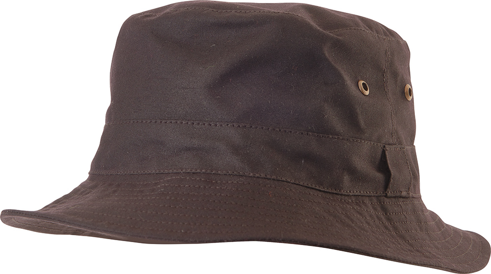 Caution Oilskin Bucket Hat