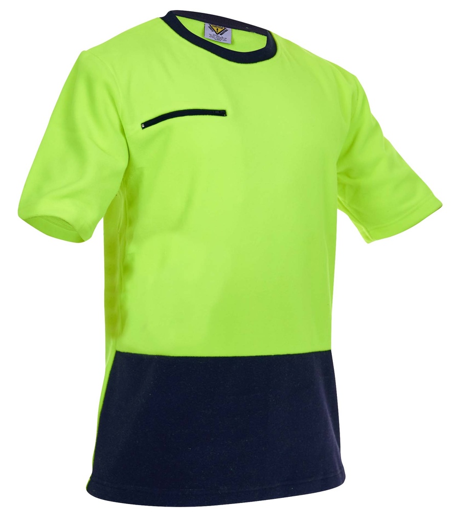 Caution D O Polar Fleece T-Shirt, - 280gm