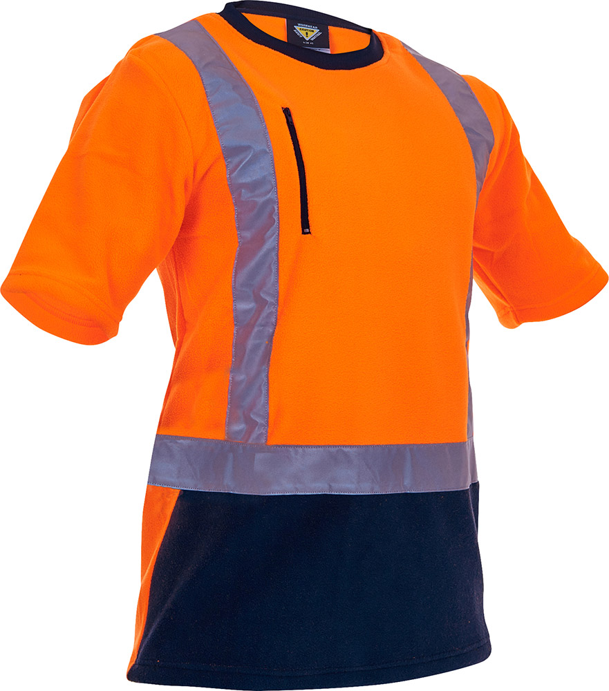 Caution D/N Polar Fleece T-Shirt - 280gm