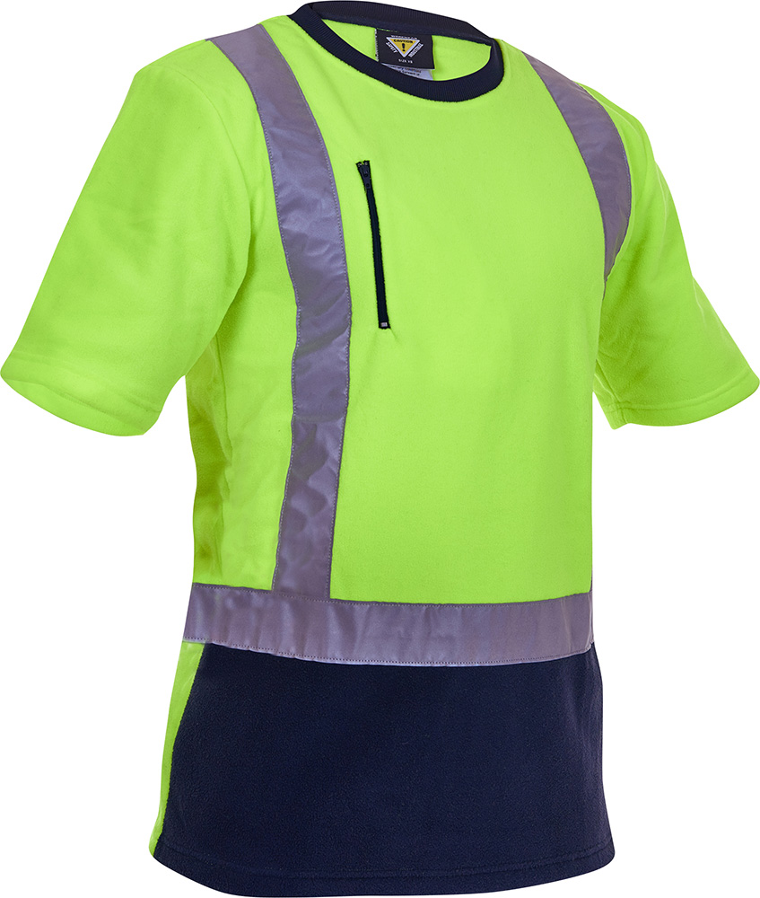 Caution D/N Polar Fleece T-Shirt - 280gm