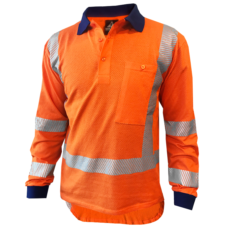 Breeze TTMC Polo Shirt, 100% Cotton, LS