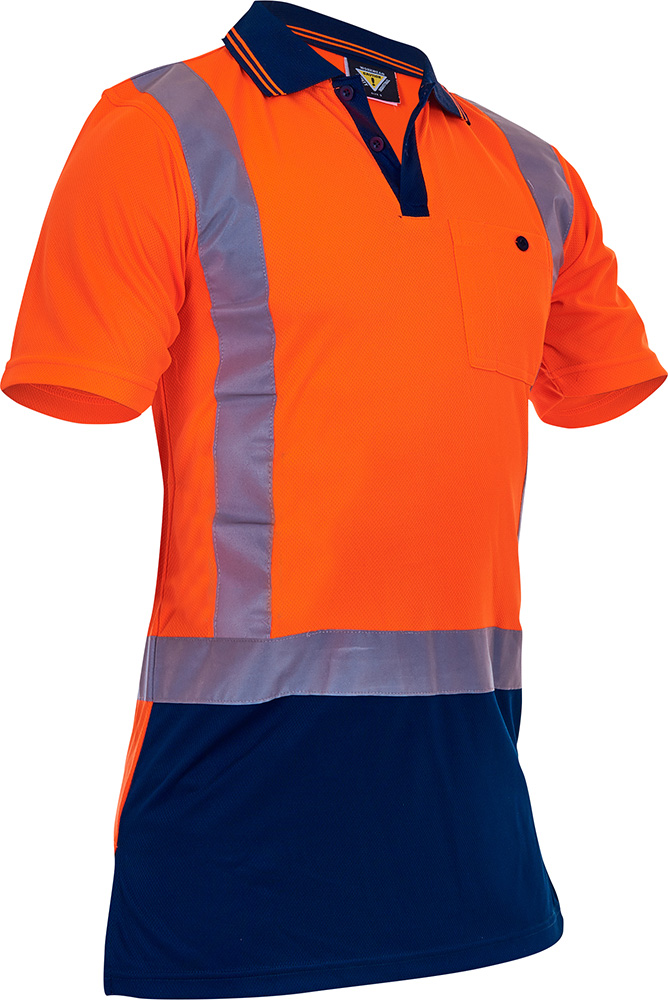 Caution D/N Micro Fibre Polo-Size 11XL