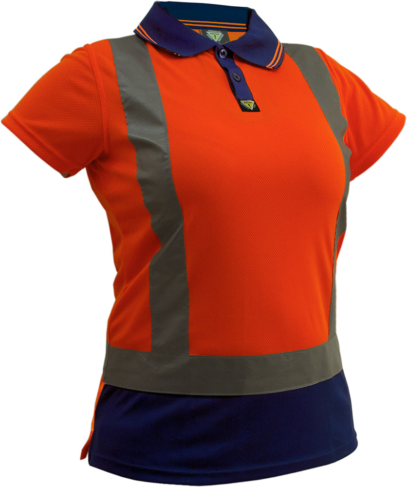 Caution D/N Women's Micro Fibre Polo