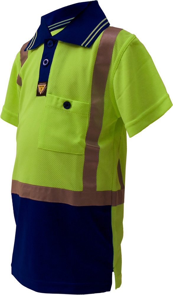 Caution Children's Micro Fibre Polo