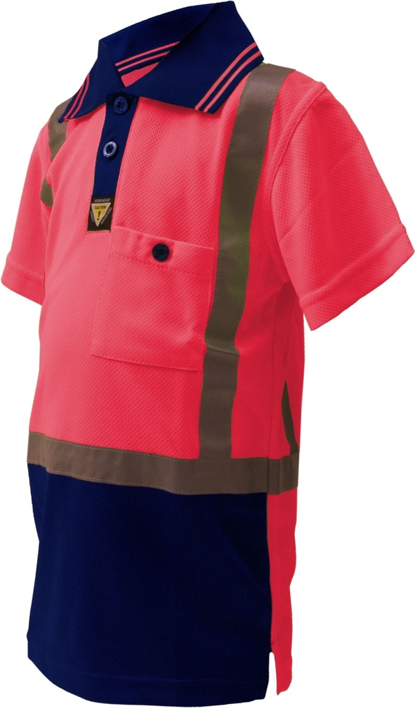 Caution Children's Micro Fibre Polo