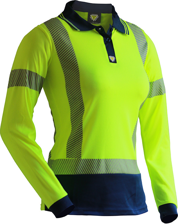 Caution D/N L/S Segmented Tape Women's Micro Fibre