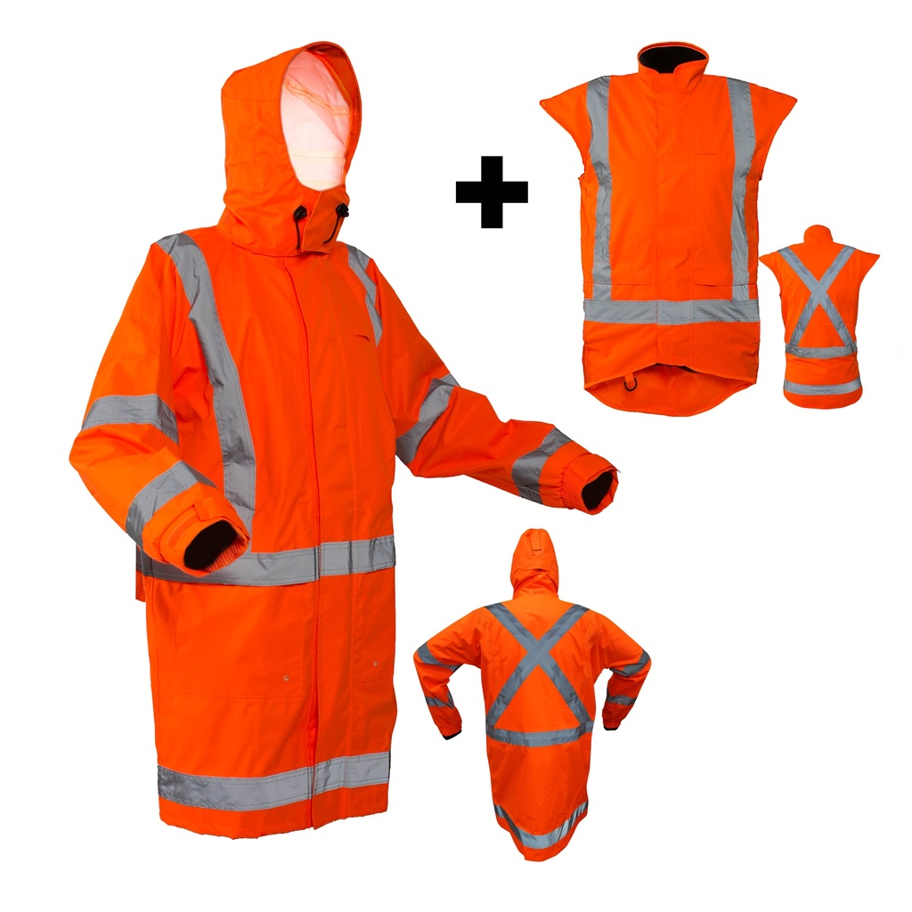 Caution Storm Pro TTMC-W17 X-Back 3 in 1 Jacket Se