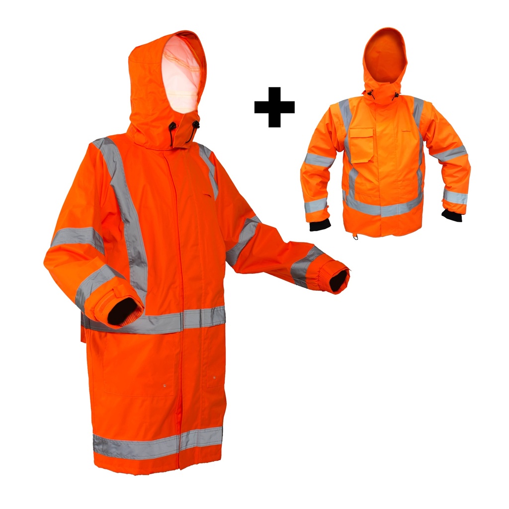 [PCR4056-FLOR-XS] Caution Storm Pro TTMC-W17 5 in 1 Jacket Set (XS)