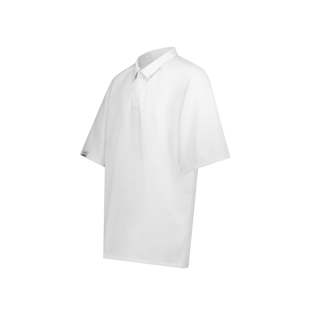 [ASHRT700-WH-XS] Food Industry 240gsm Polycotton Jerkin - Reversible (XS)
