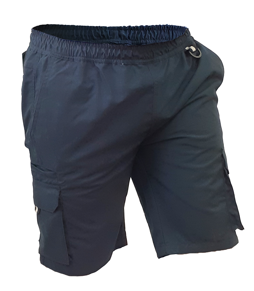 Caution PC Ripstop Elastic Waist Cargo Shorts