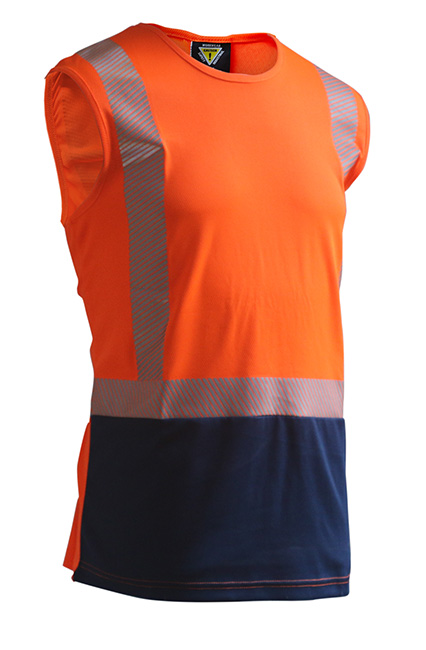 Caution D/N Segmented Tape Micro Fibre Singlet