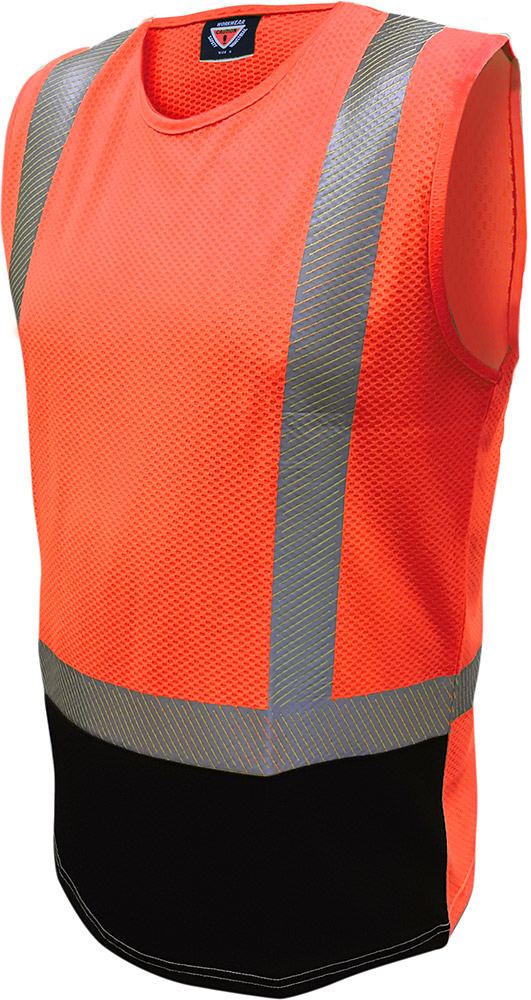 Caution D/N Microvent Singlet (PCS1461-FLOR/BK)